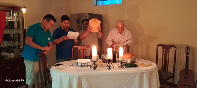 Oración a la luz de las velas